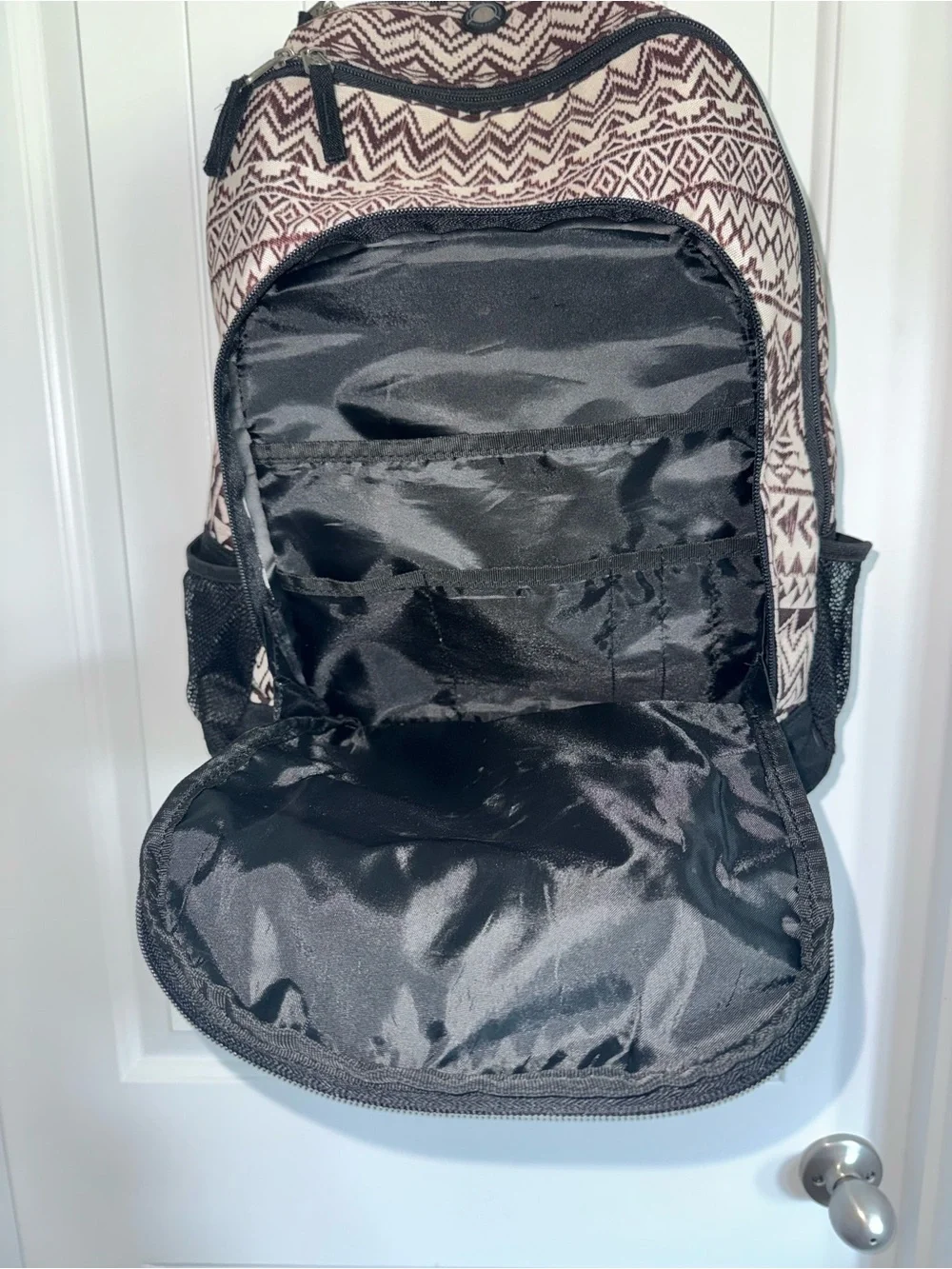 Billabong Black & Cream Geometric Men's Backpack